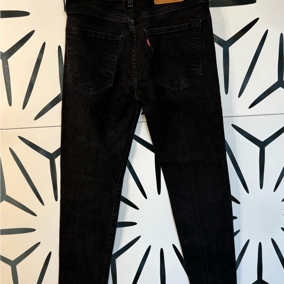 Levi’s Men’s Original Fit Jeans – Black – Size 28x30 - Picture 5 of 15